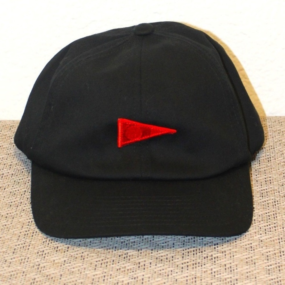 Florence Marine X Dad Hat Unisex OSFM Black Excellent Burgee Flag Logo Cap